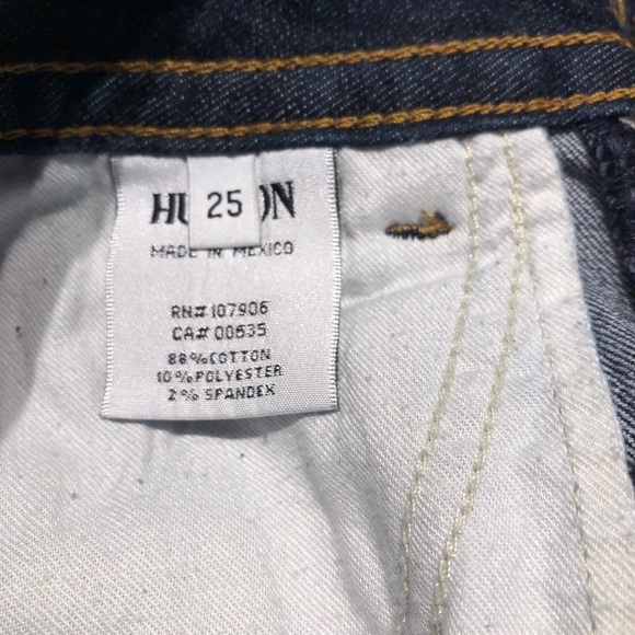 Hudson Malibu Flap Pocket Jeans Size 25 shorts - Picture 8 of 8
